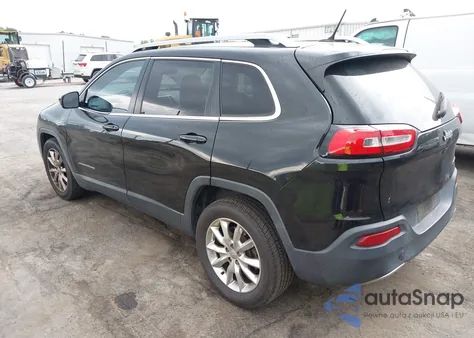2014 Jeep Cherokee Limited z USA, uszkodzony, nr VIN 1C4PJLDS3EW258719
